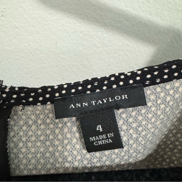 Ann Taylor Frame Stripe Shift Dress - Picture 4 of 7